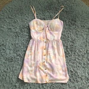 Super light and pretty multi colored dress, women’s small🩷🧡🫶🏻